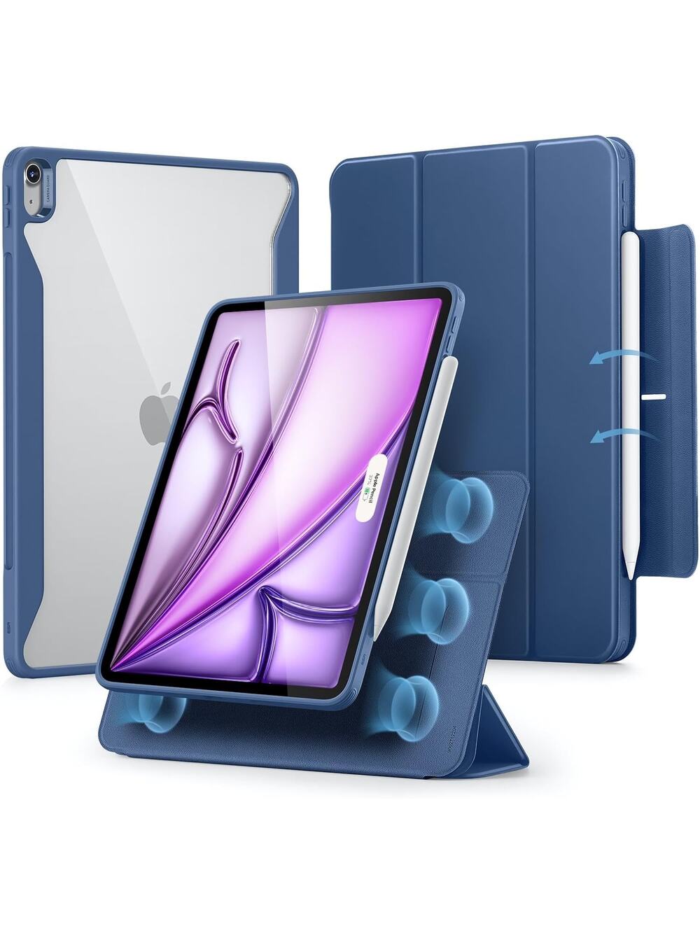 ESR For IPad Air 13 Inch Case M4/M3/M2 (2026/2025/2024) With Pencil Holder